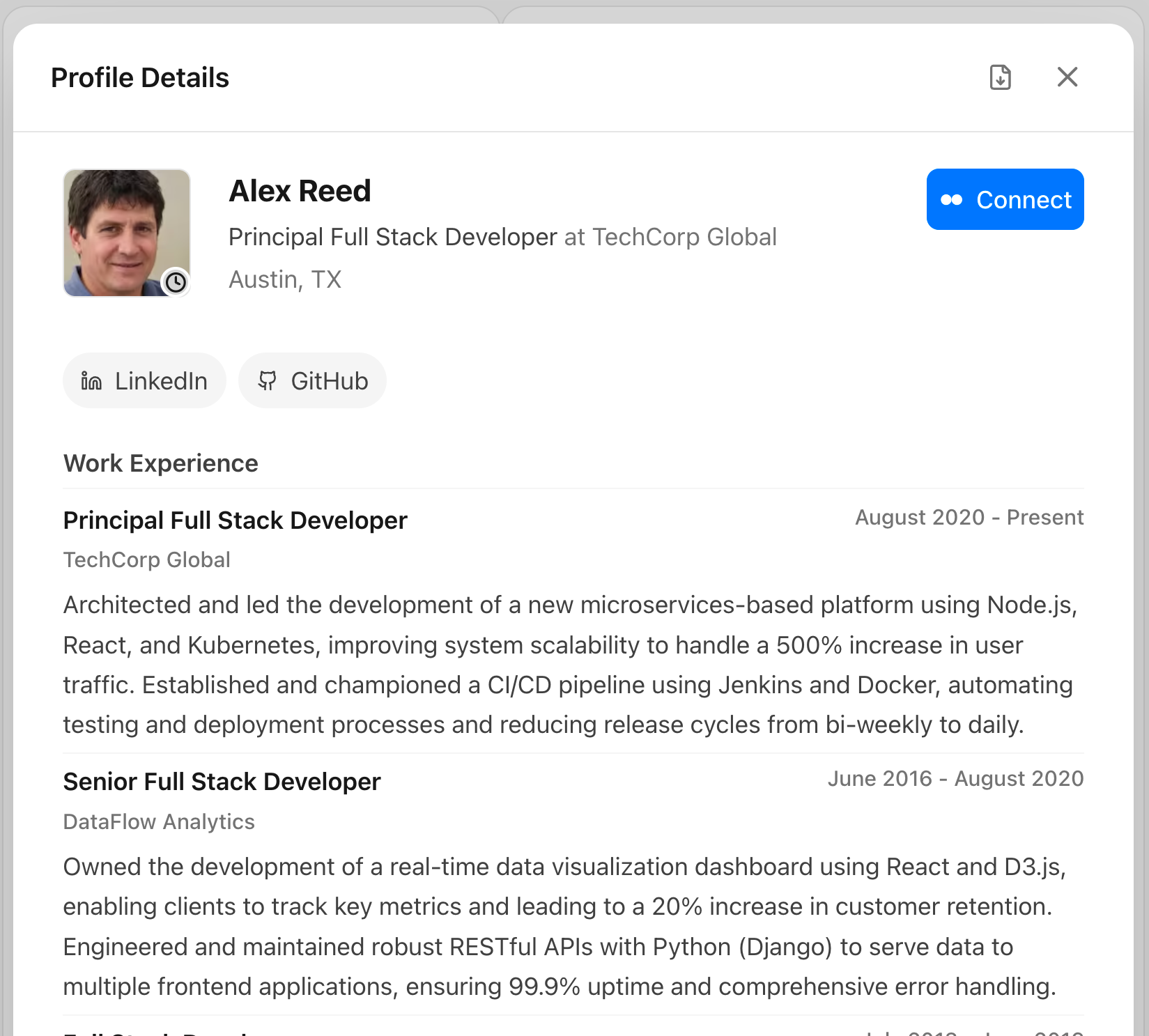 Loopn Full Resume