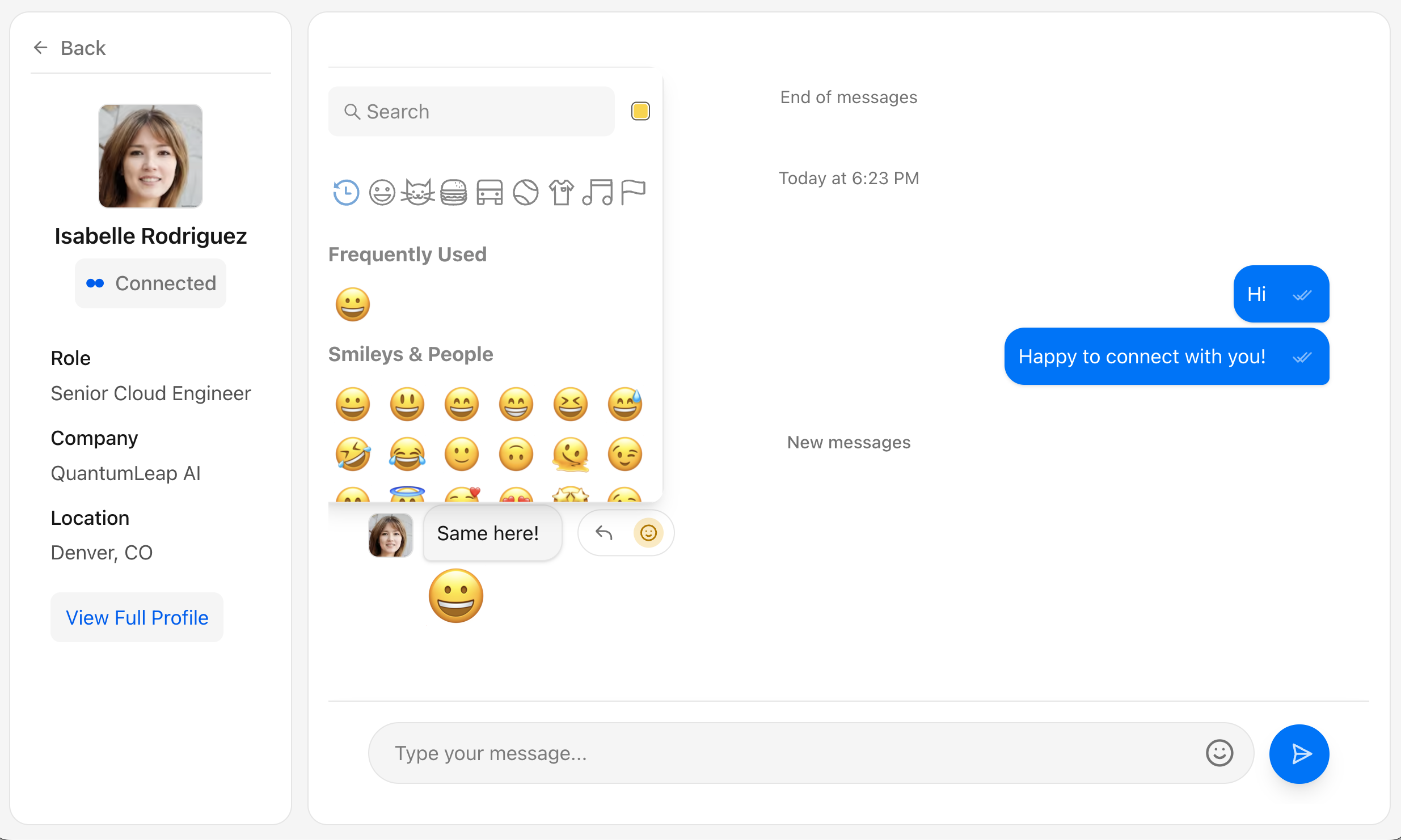Loopn Real-Time Messaging